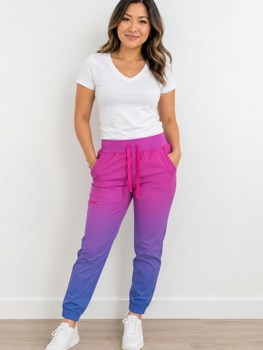 FIGS Women's Multicolor Scrub Jogger- Size XS/P